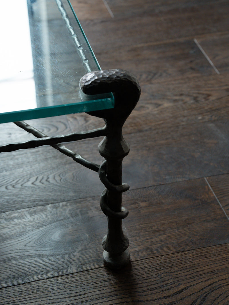 Iron Coffee Table in the style of Diego Giacometti