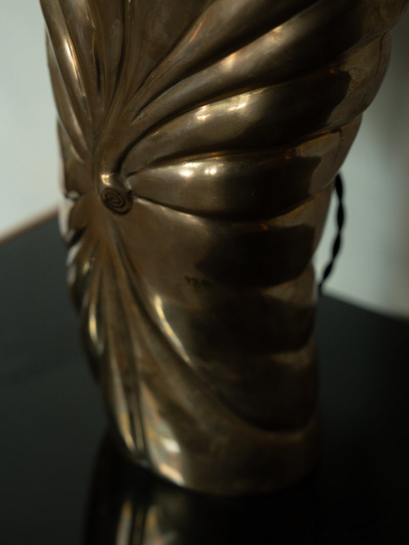 Sculptural Brass Lamps by Chapman Lighting