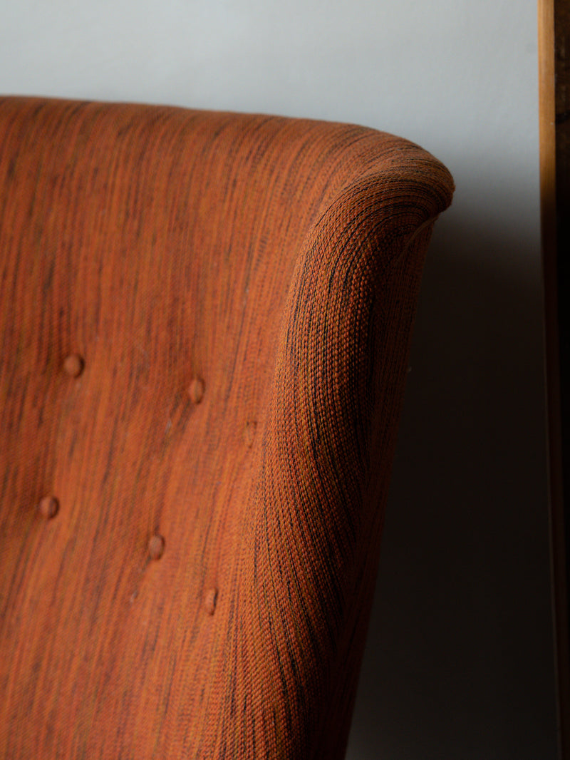 Highback Lounge Chair by Hvidt & Molgarrd-Nielsen for Fritz Hansen, c. 1940