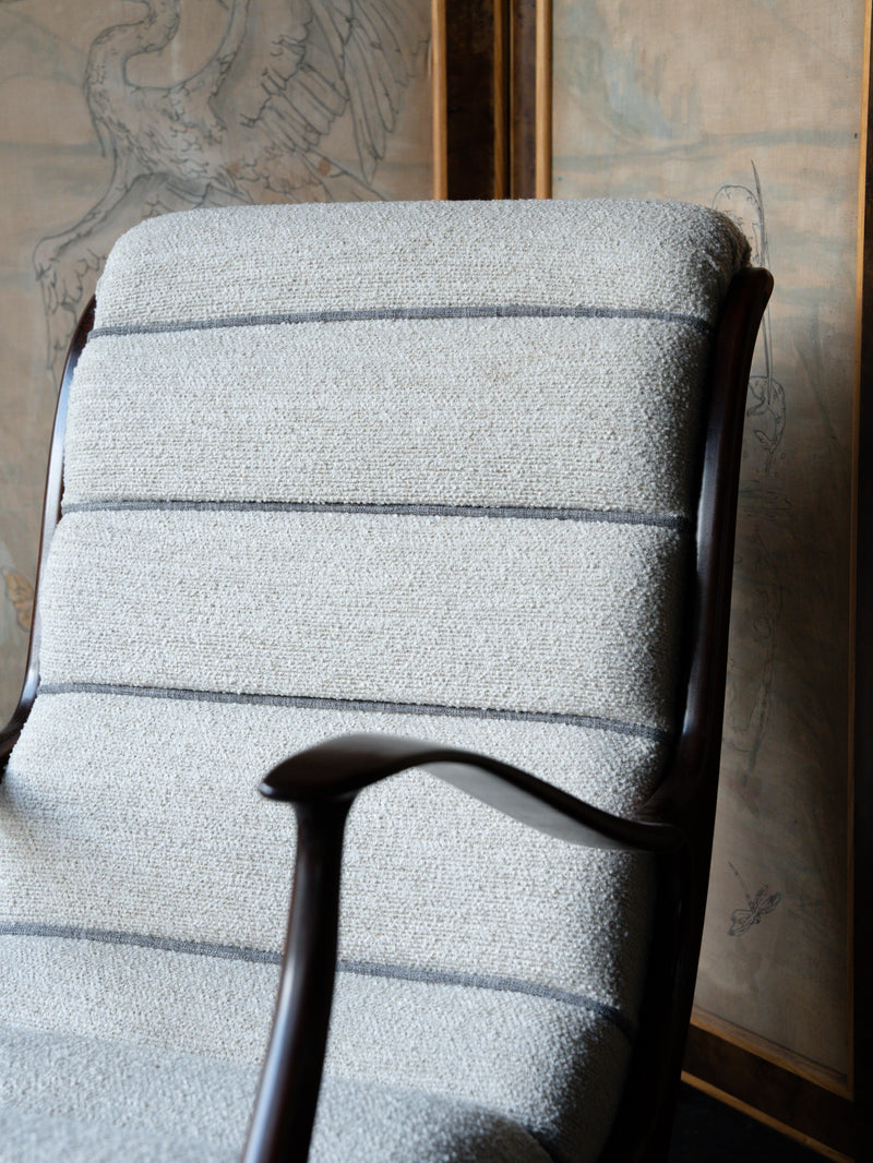 Pair of Mitzi Armchairs by Ezio Longhi for Elam