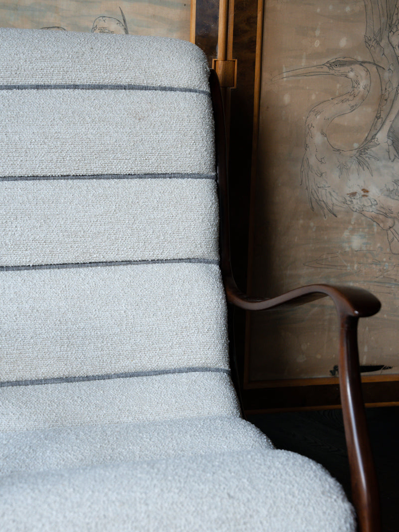Pair of Mitzi Armchairs by Ezio Longhi for Elam