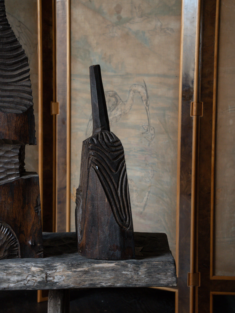 Black Wood Sculptures