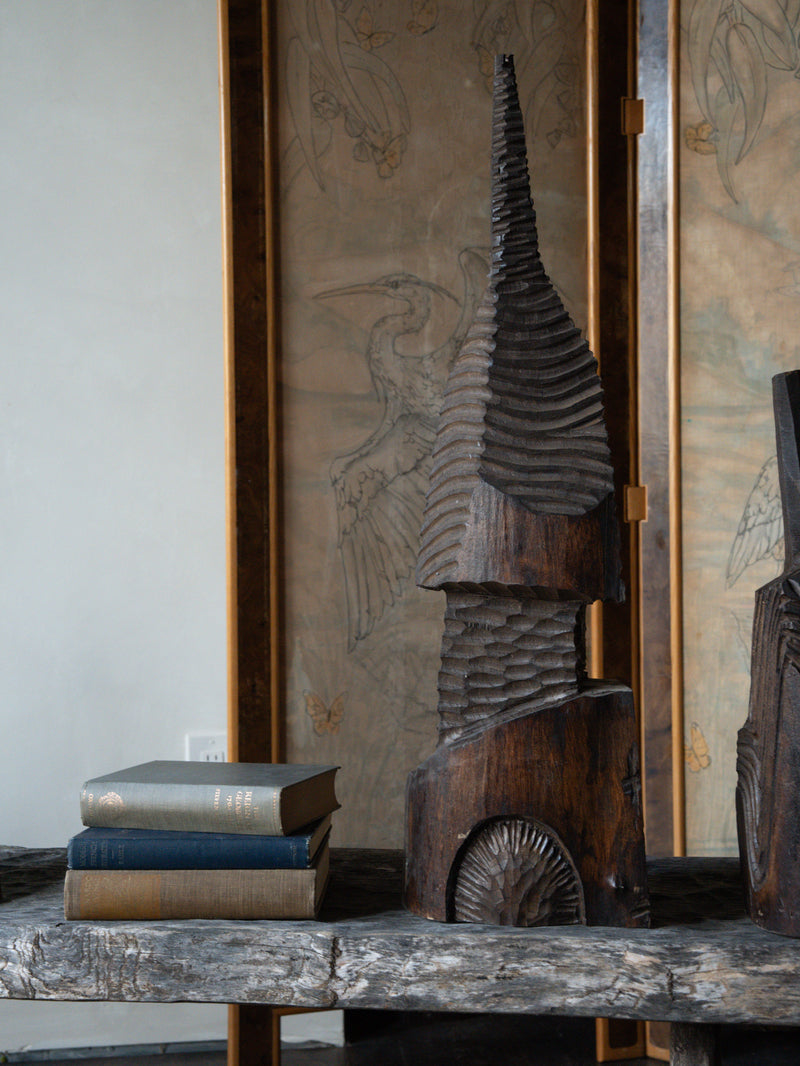 Black Wood Sculptures