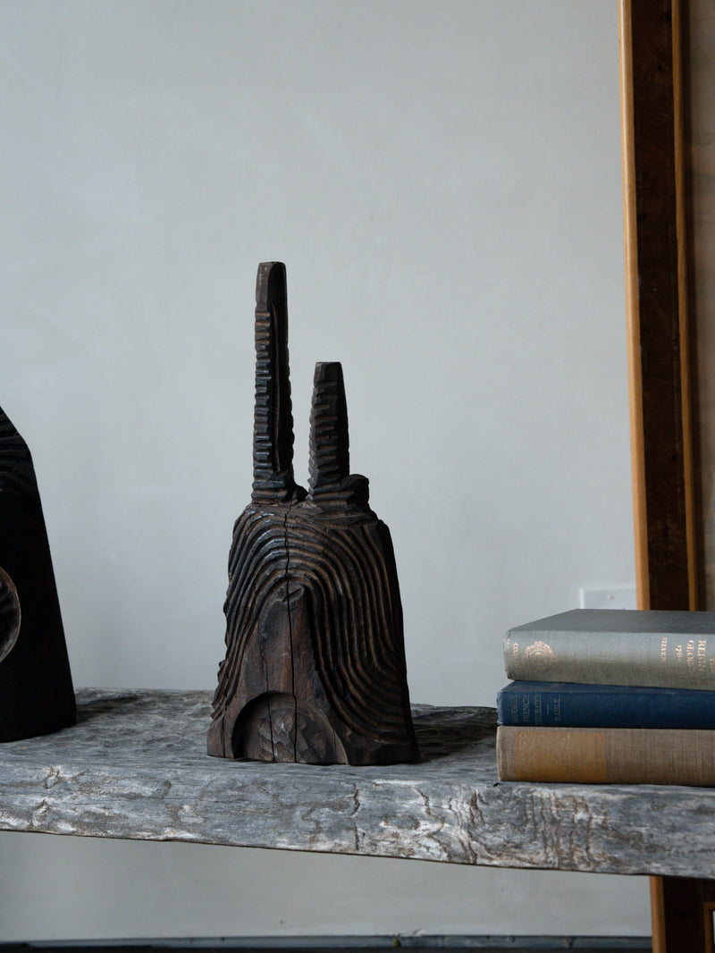 Black Wood Sculptures