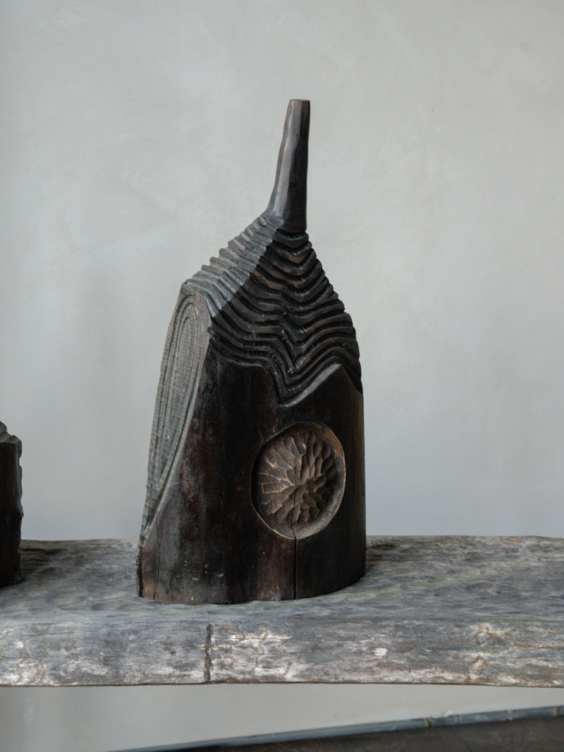 Black Wood Sculptures