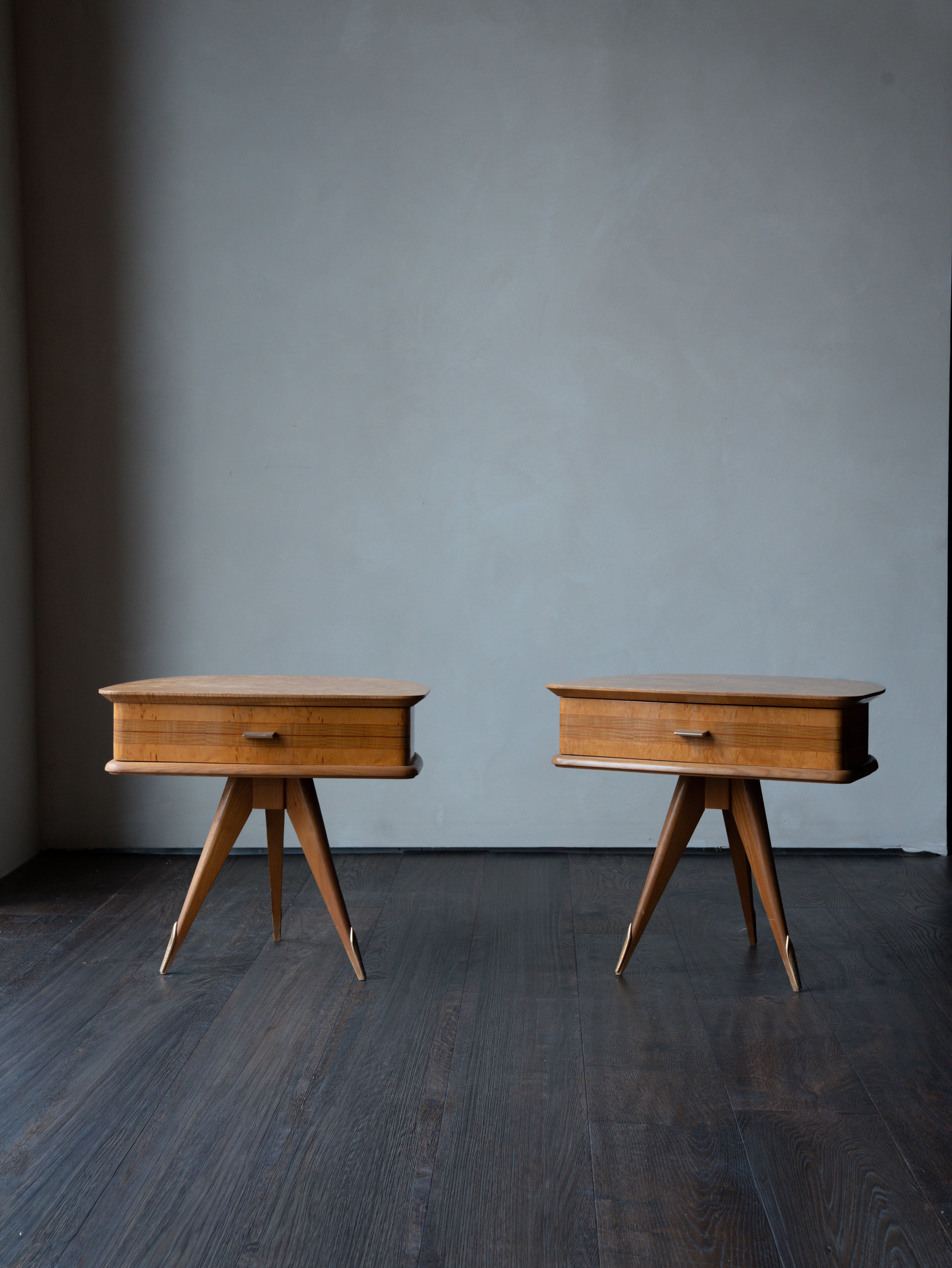Pair of Midcentury Bedside Tables