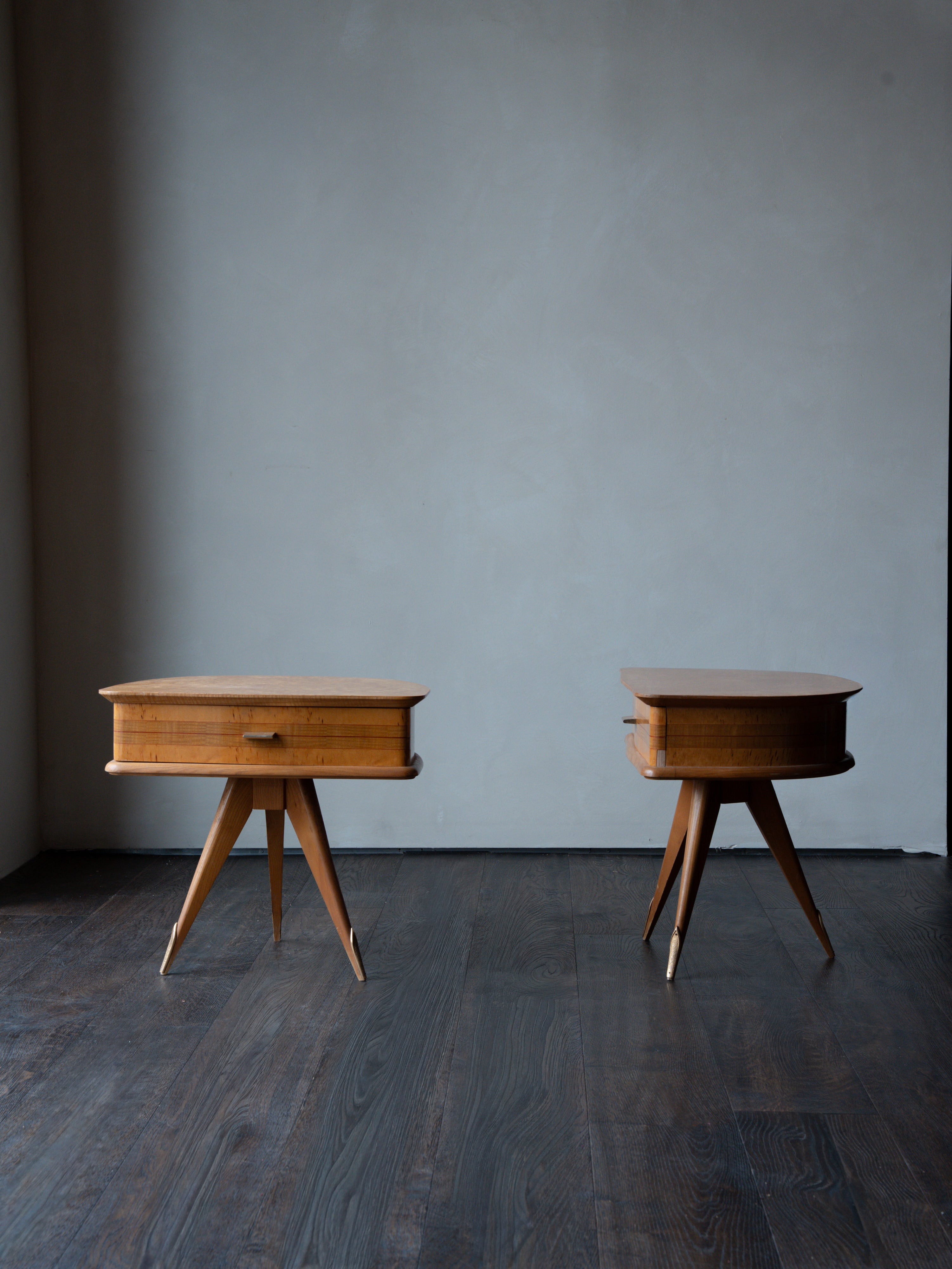 Pair of Midcentury Bedside Tables
