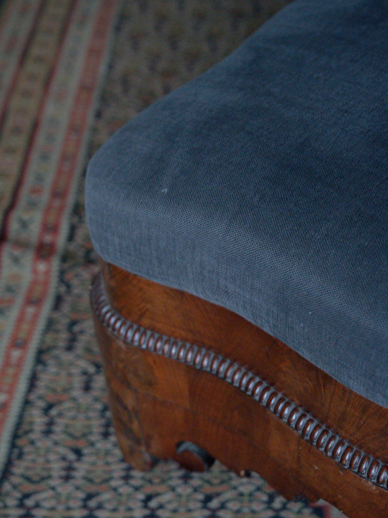 Walnut Stool, c.1830