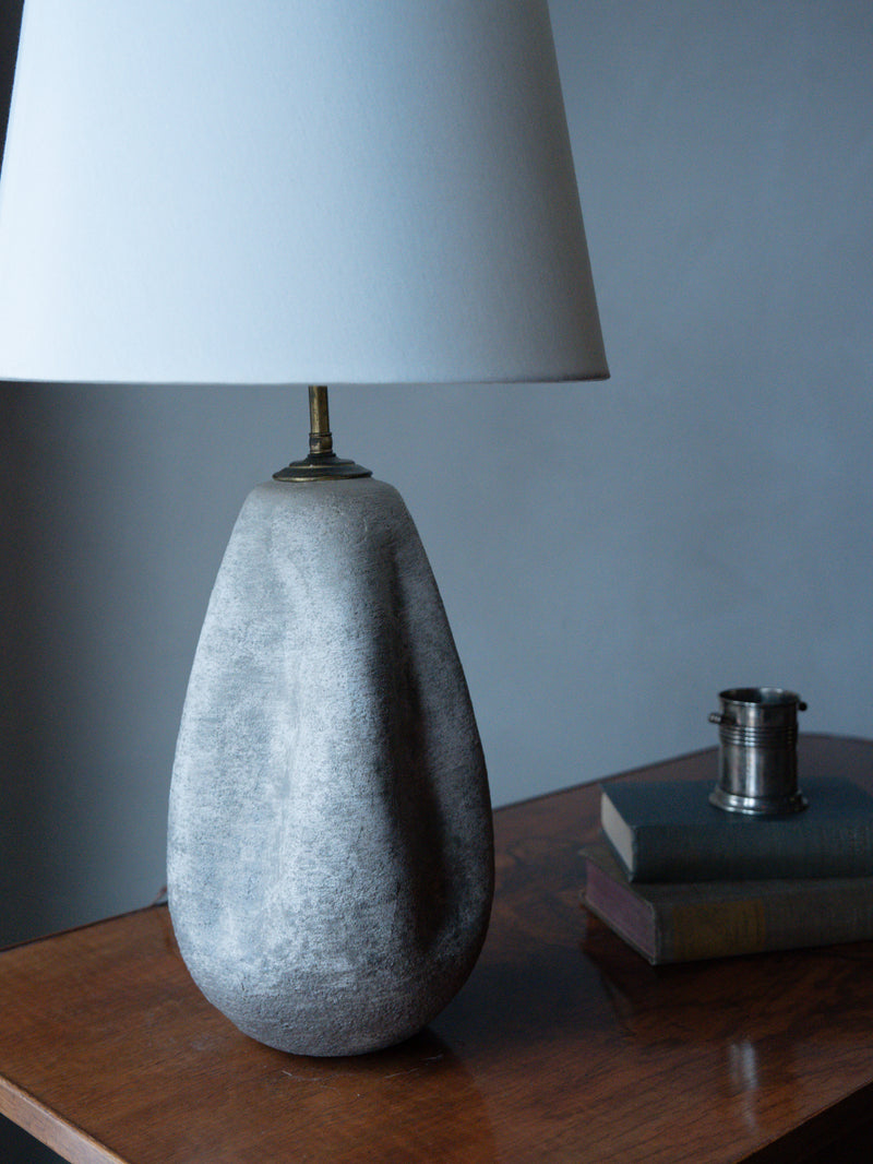 Handmade Ceramic Table Lamp, c.1950