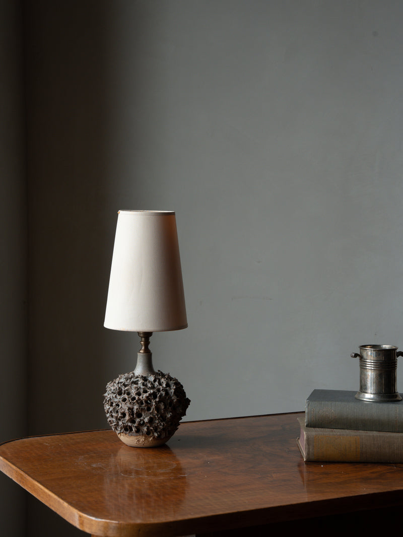 Ceramic Table Lamp by Bodil Marie Nielsen, c. 1970