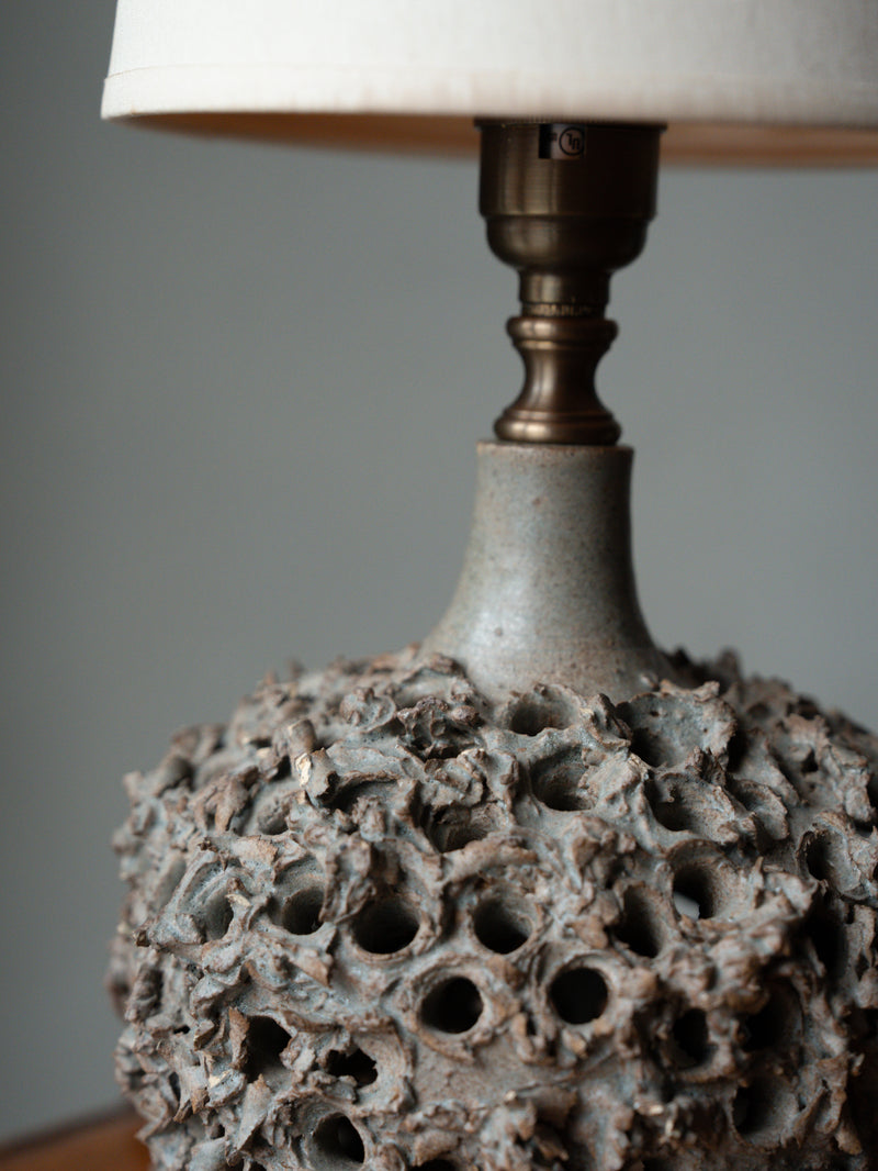 Ceramic Table Lamp by Bodil Marie Nielsen, c. 1970
