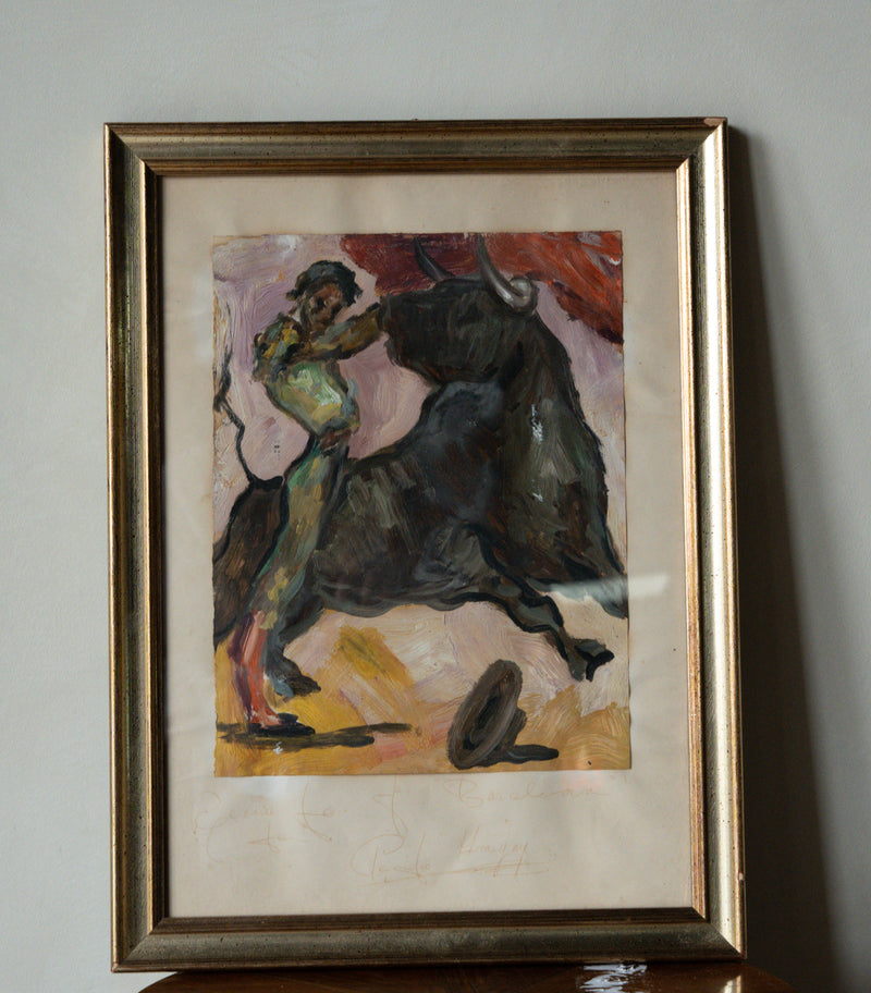 Recuerdo de Barcelona Oil Painting