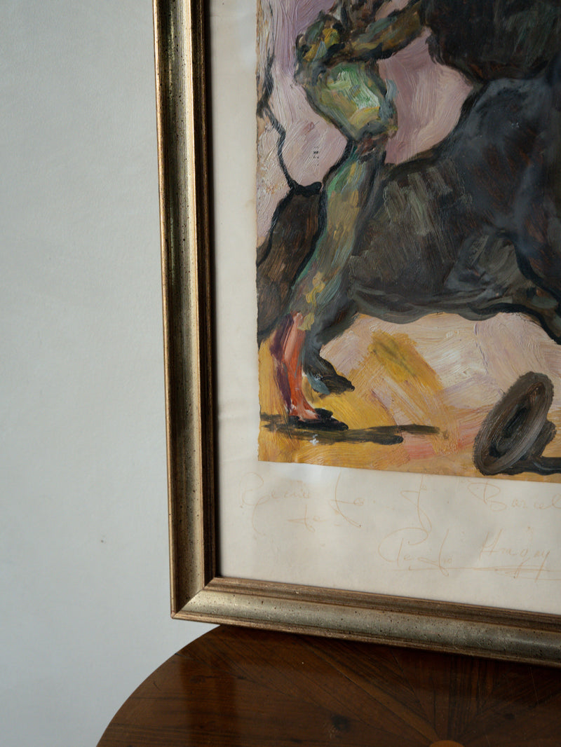 Recuerdo de Barcelona Oil Painting