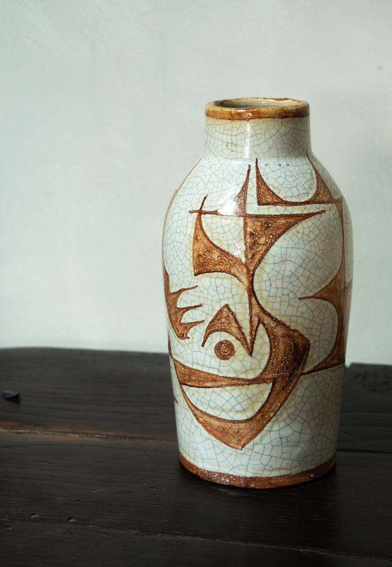 Early Midcentury Geometric Vases