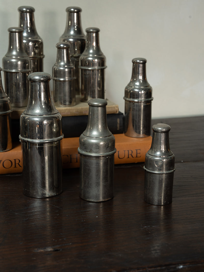 Set of Metal Nesting Calibration Weights