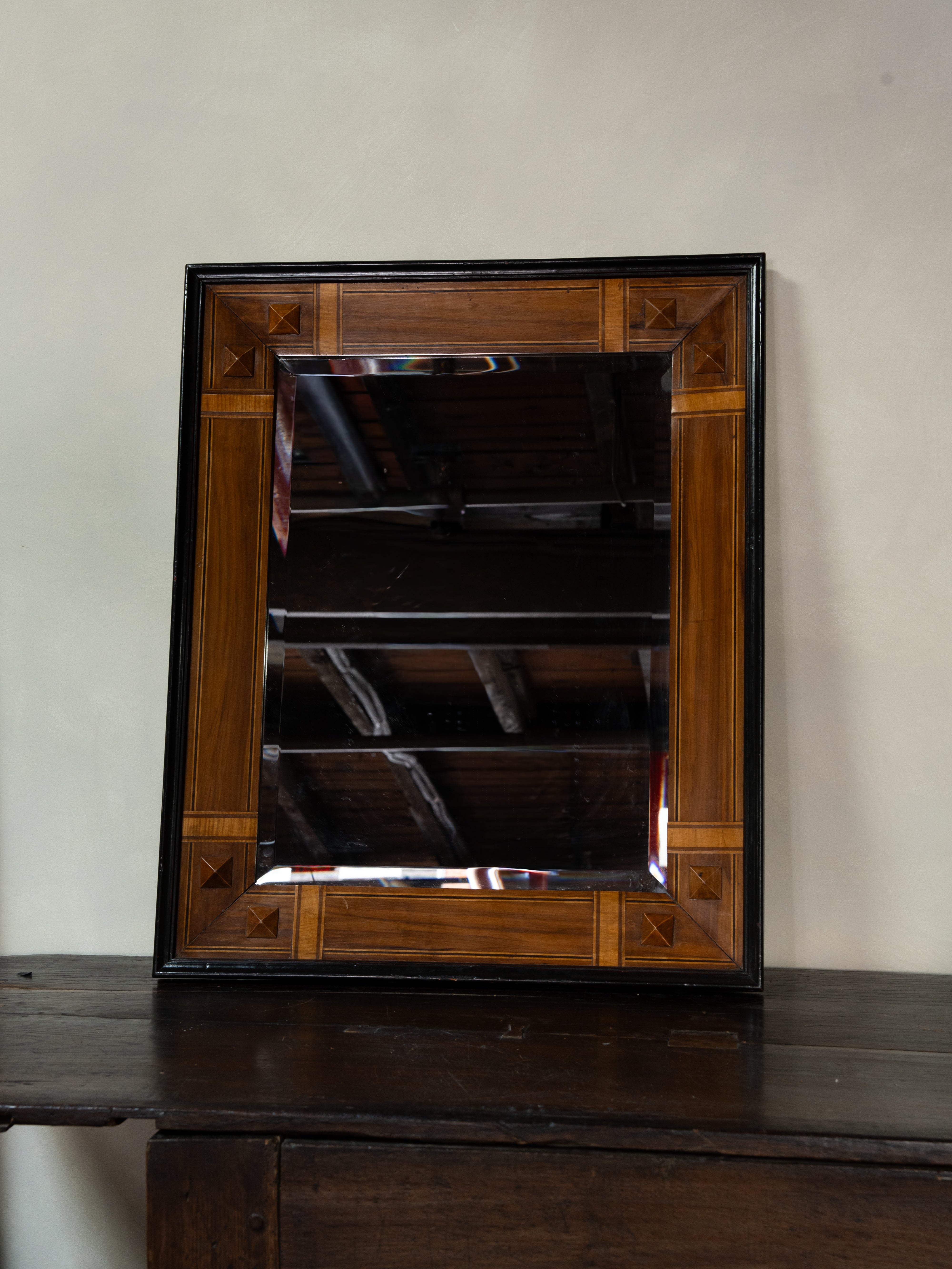 Beautiful Pair of Art Deco Mahoghany Mirrors