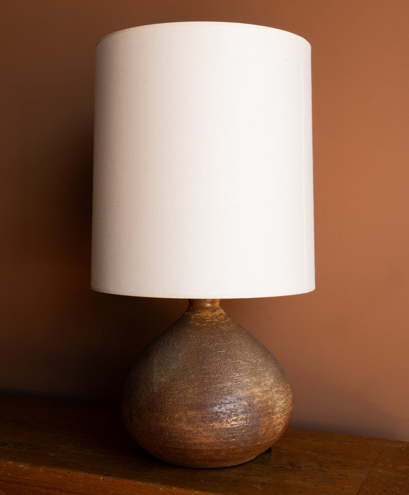 Antique Stoneware Table Lamp