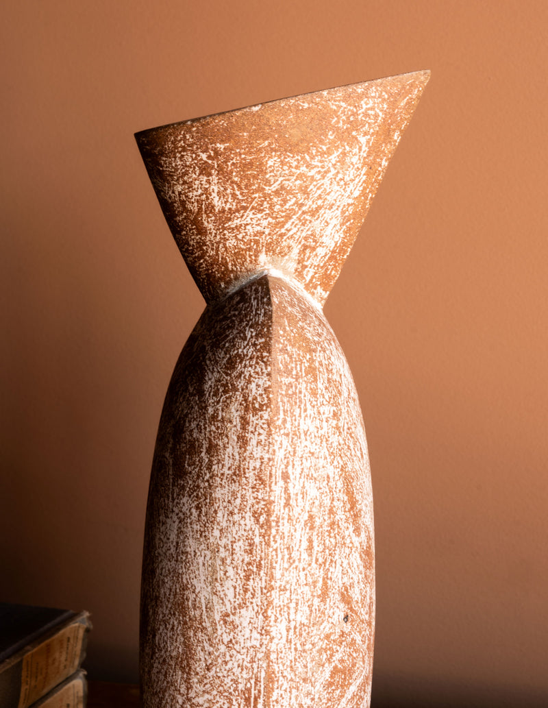 Parisian Asymmetrical Ceramic Vase