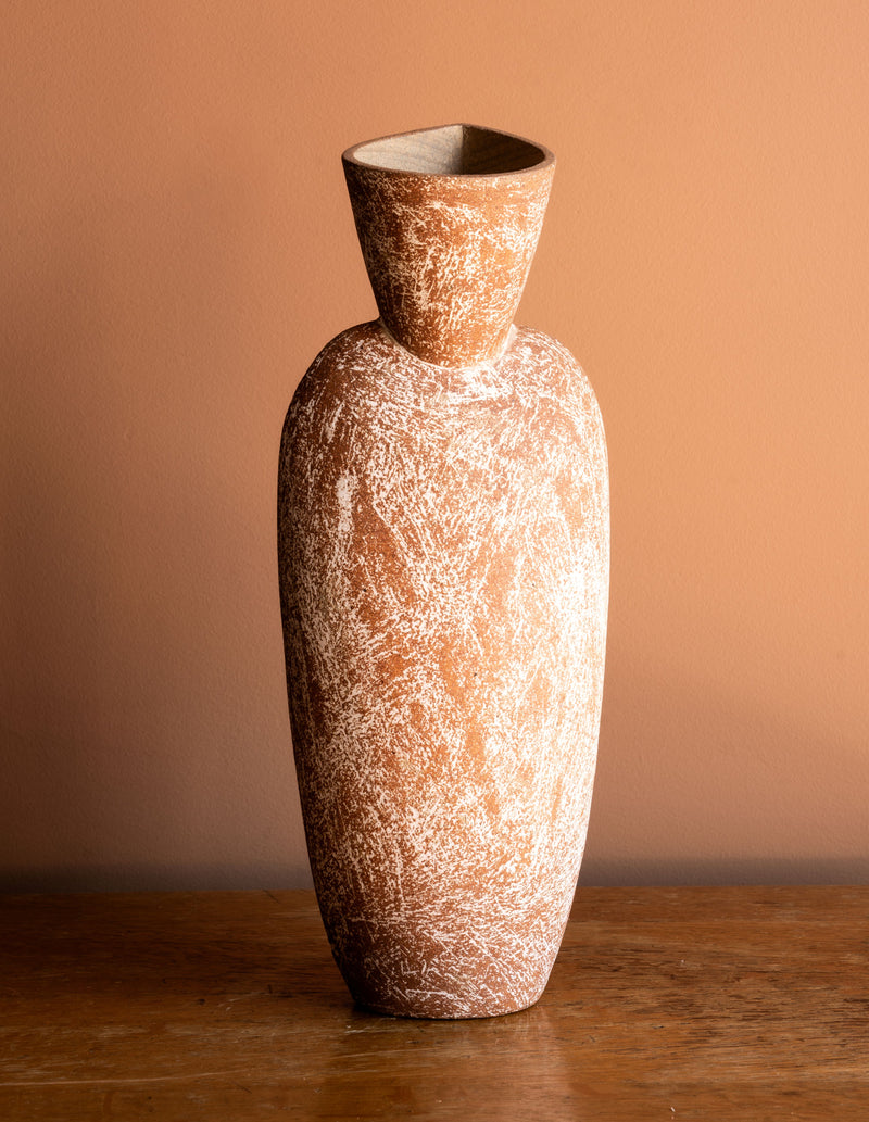 Parisian Asymmetrical Ceramic Vase