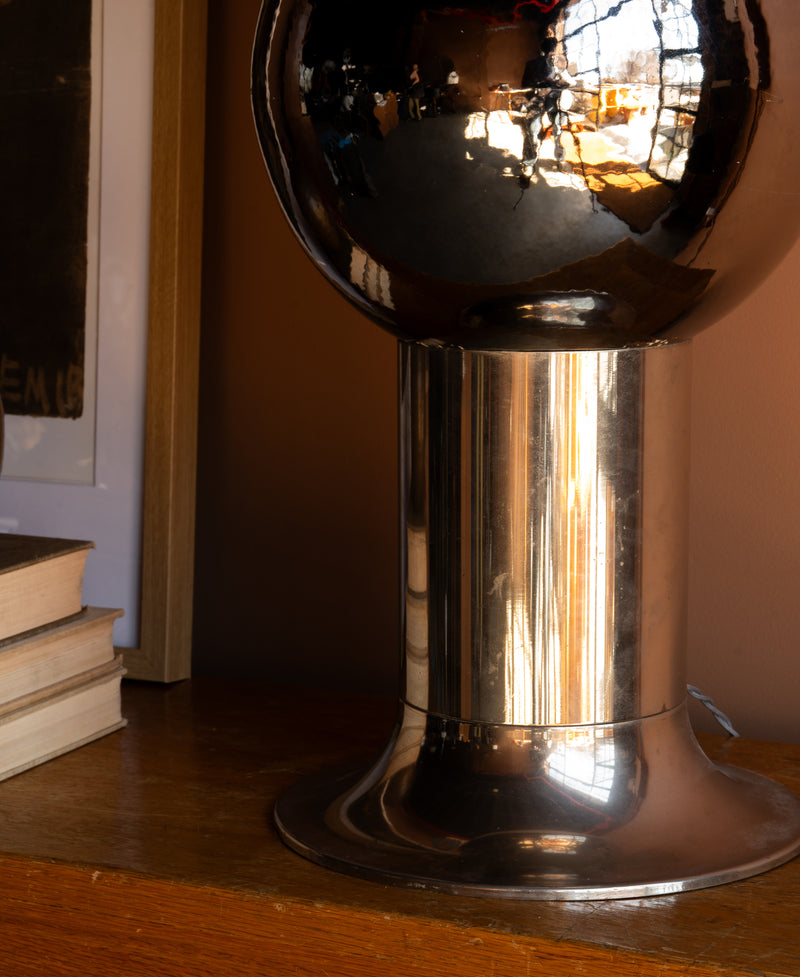 Vintage Modernist Chrome Table Lamp
