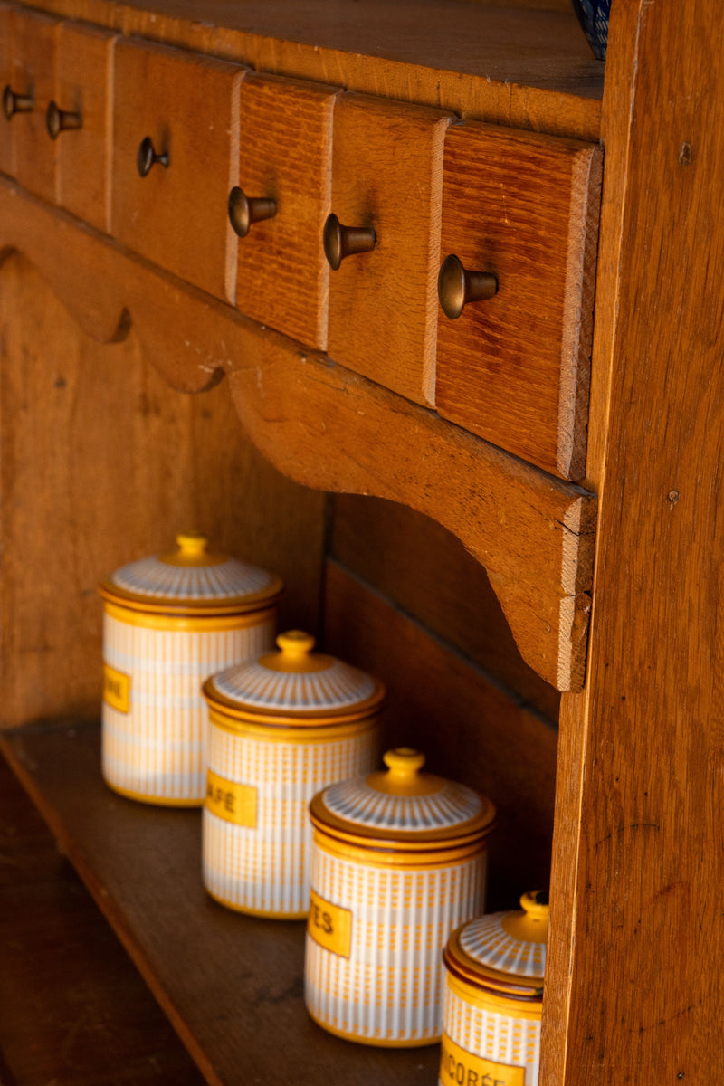 Early 20th Century Wall Mounted Oak Cabinet
