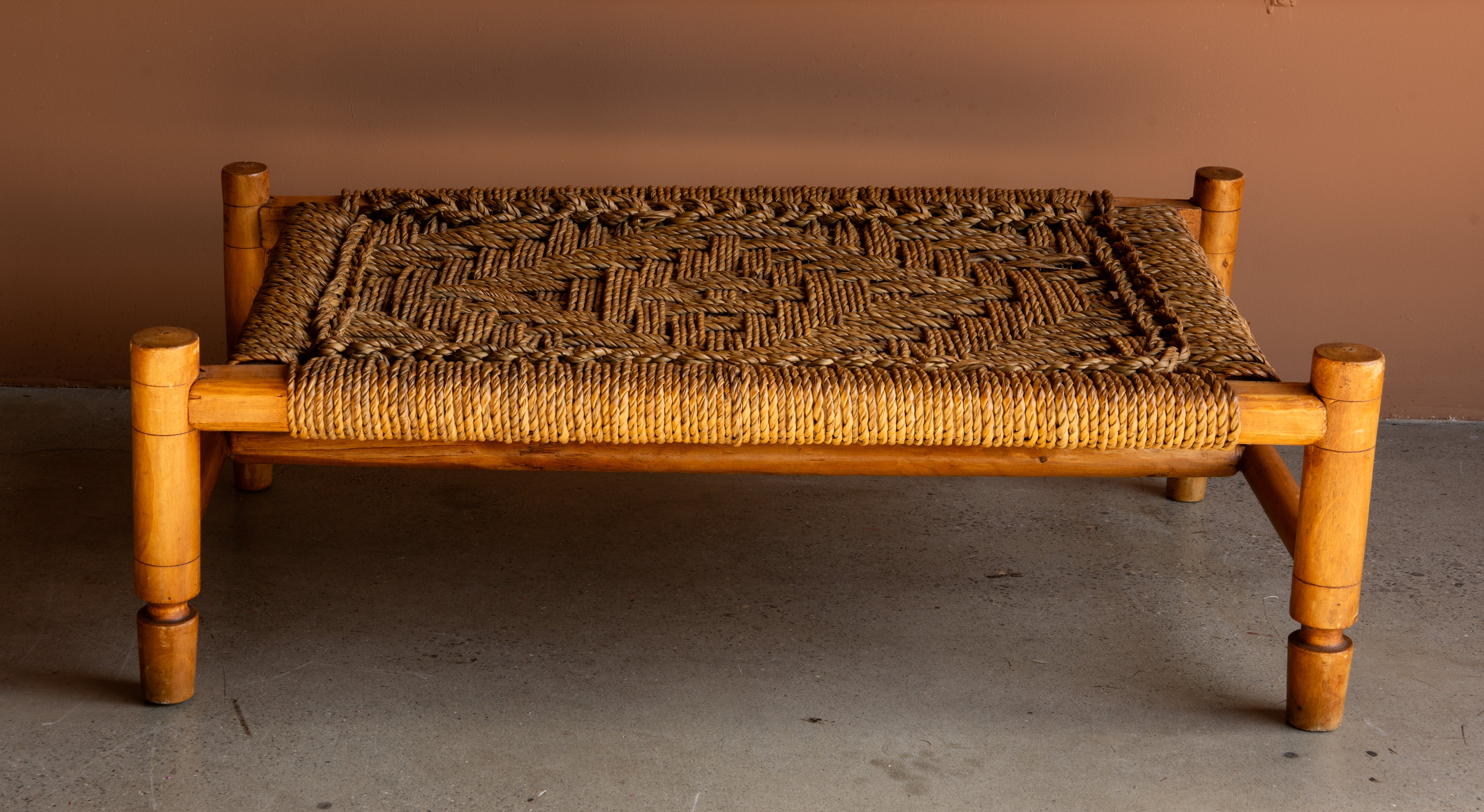 French Ottoman in the style of Adrien Audoux & Frida Minet