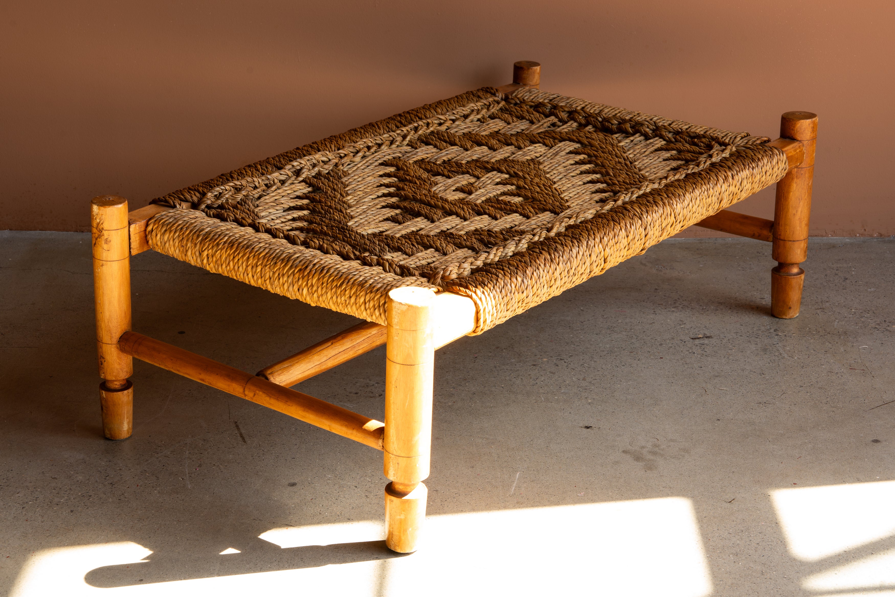 French Ottoman in the style of Adrien Audoux & Frida Minet