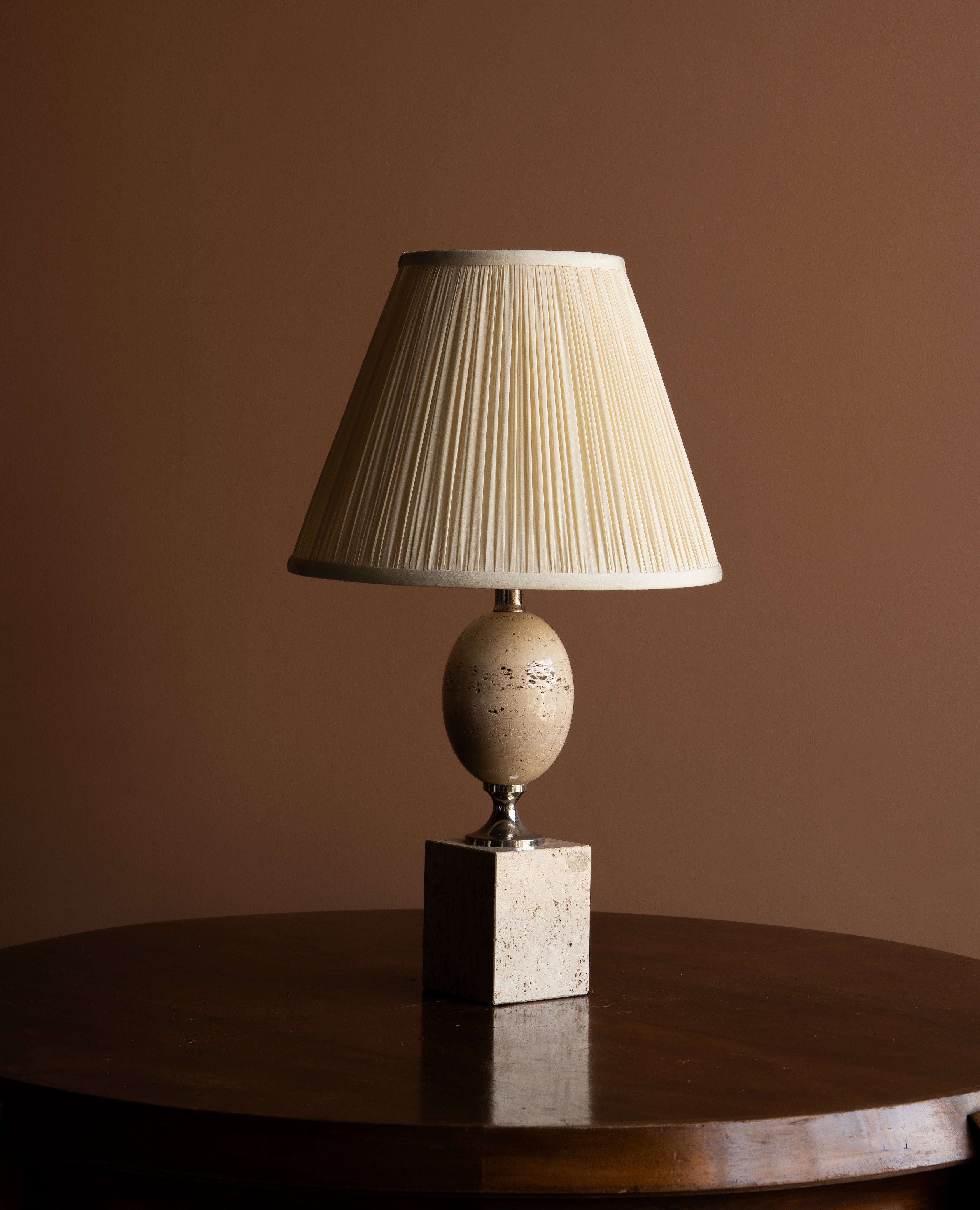 'Egg' Table Lamp by Philippe Barbier, c. 1970