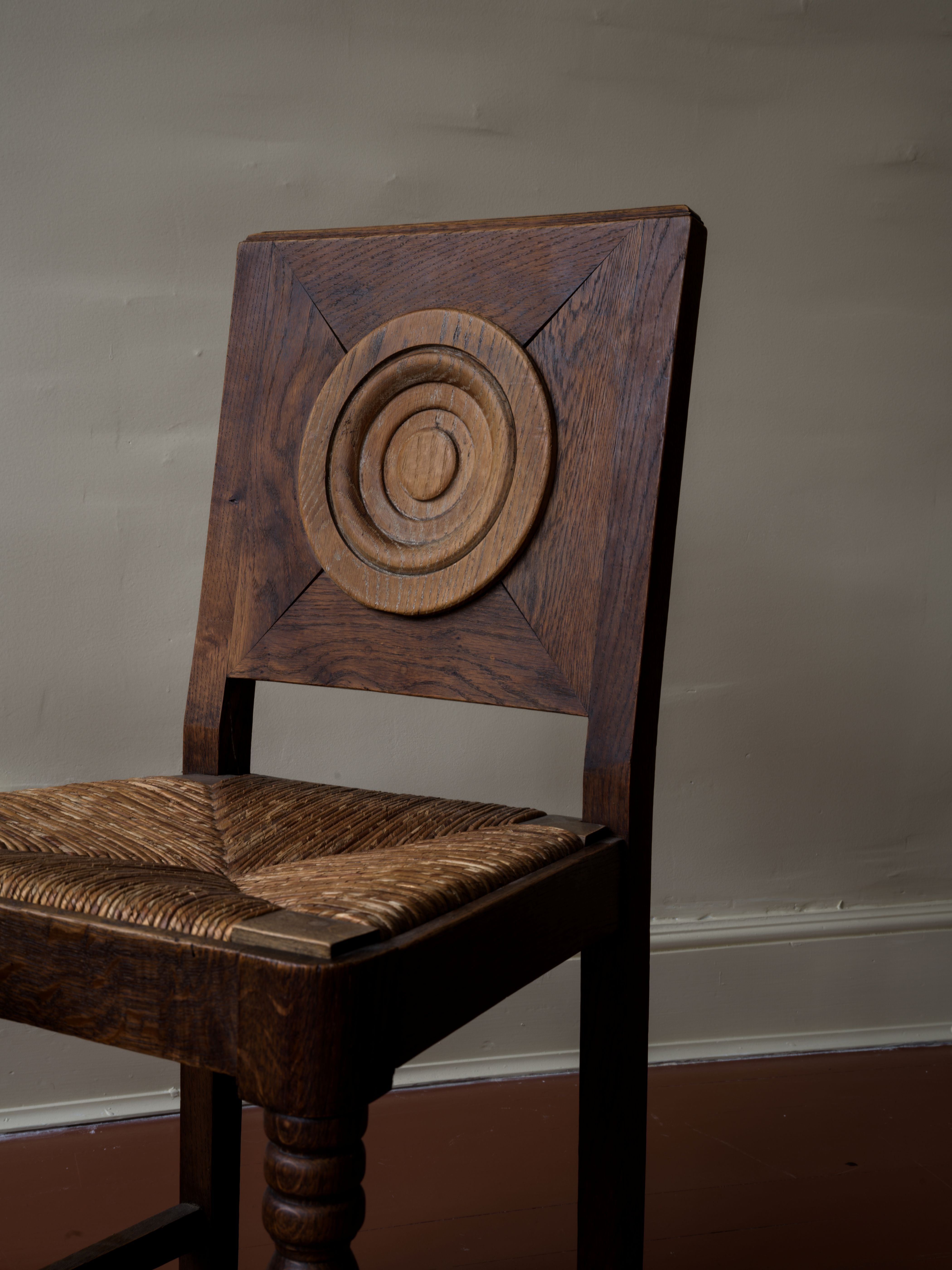 Dudouyt Side Chairs, Pair