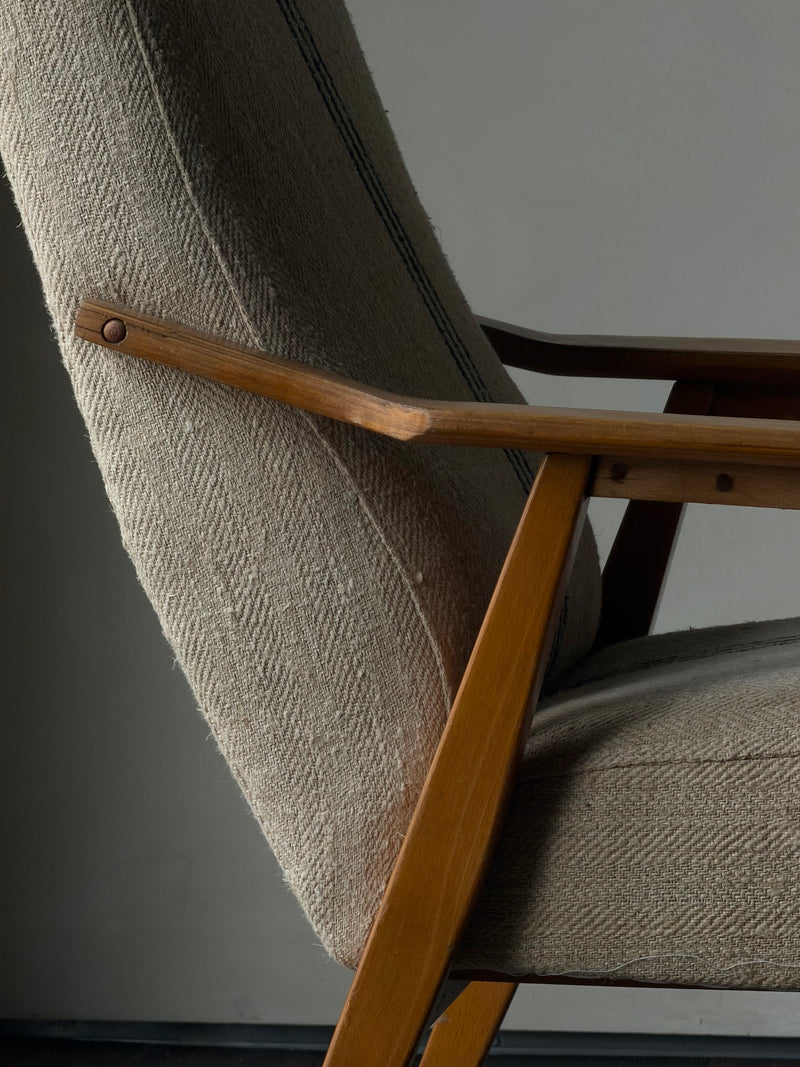 Mid-Century Lounge Chairs, Pair