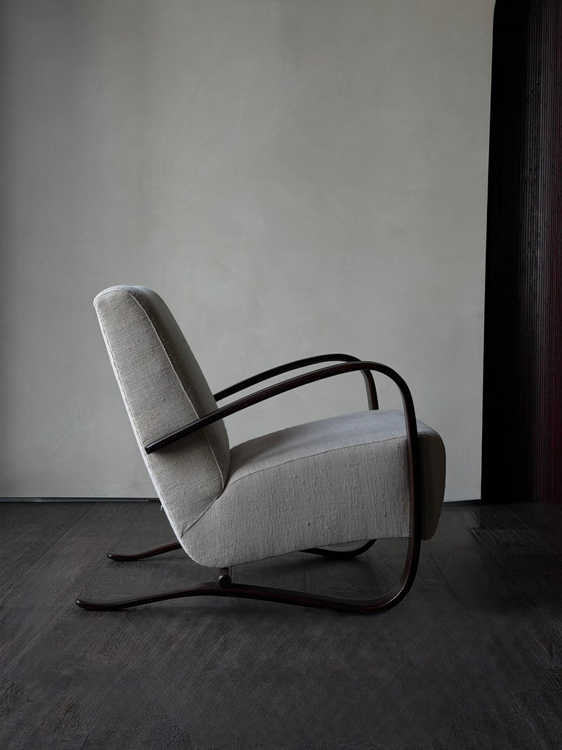 Jindřich Halabala Lounge Chairs, Pair