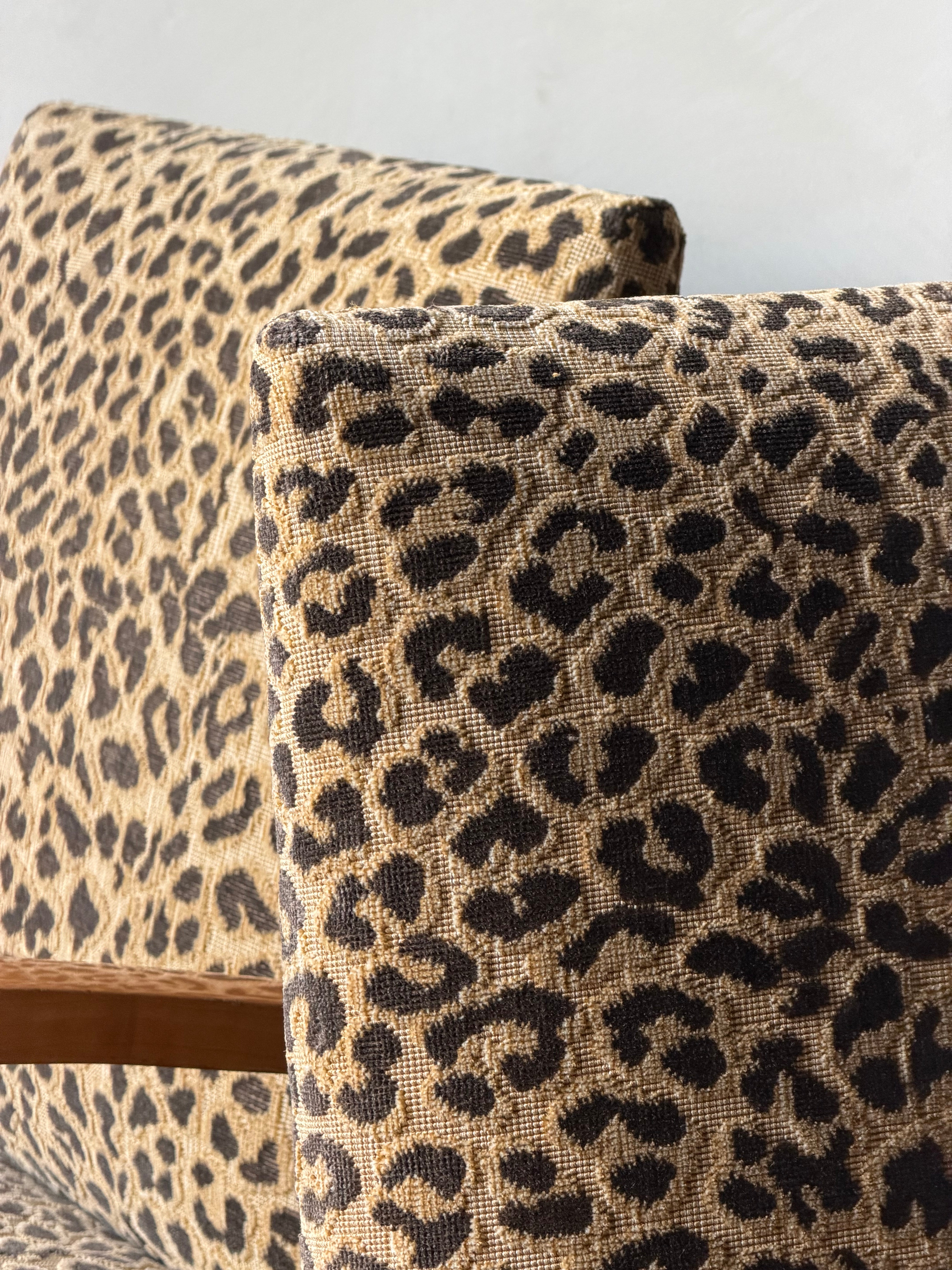 Deco Arm Chairs, Pair