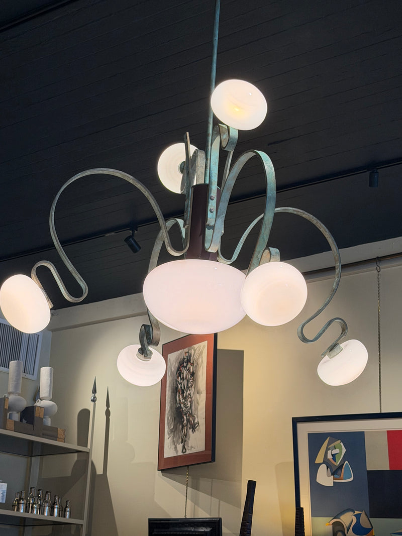 Coronette 7 Chandelier, Sara Schoenberger