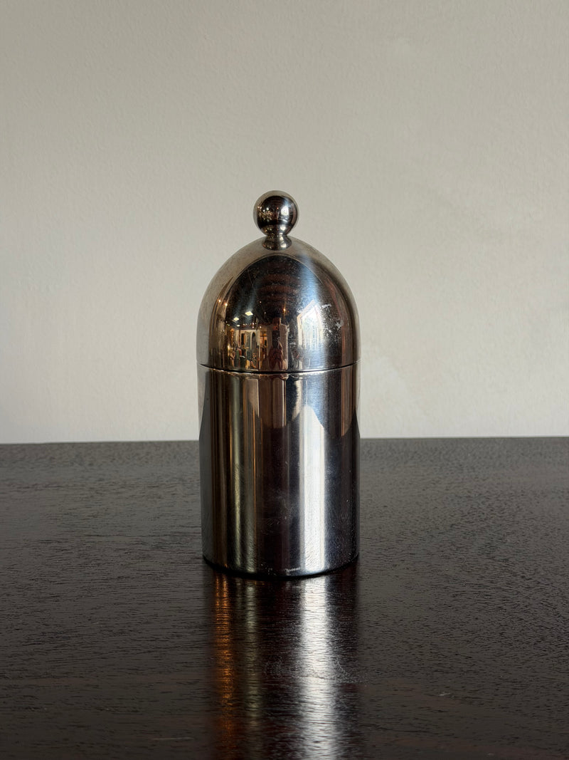 Italian Alessi Stainless Steel Storage Vessel
