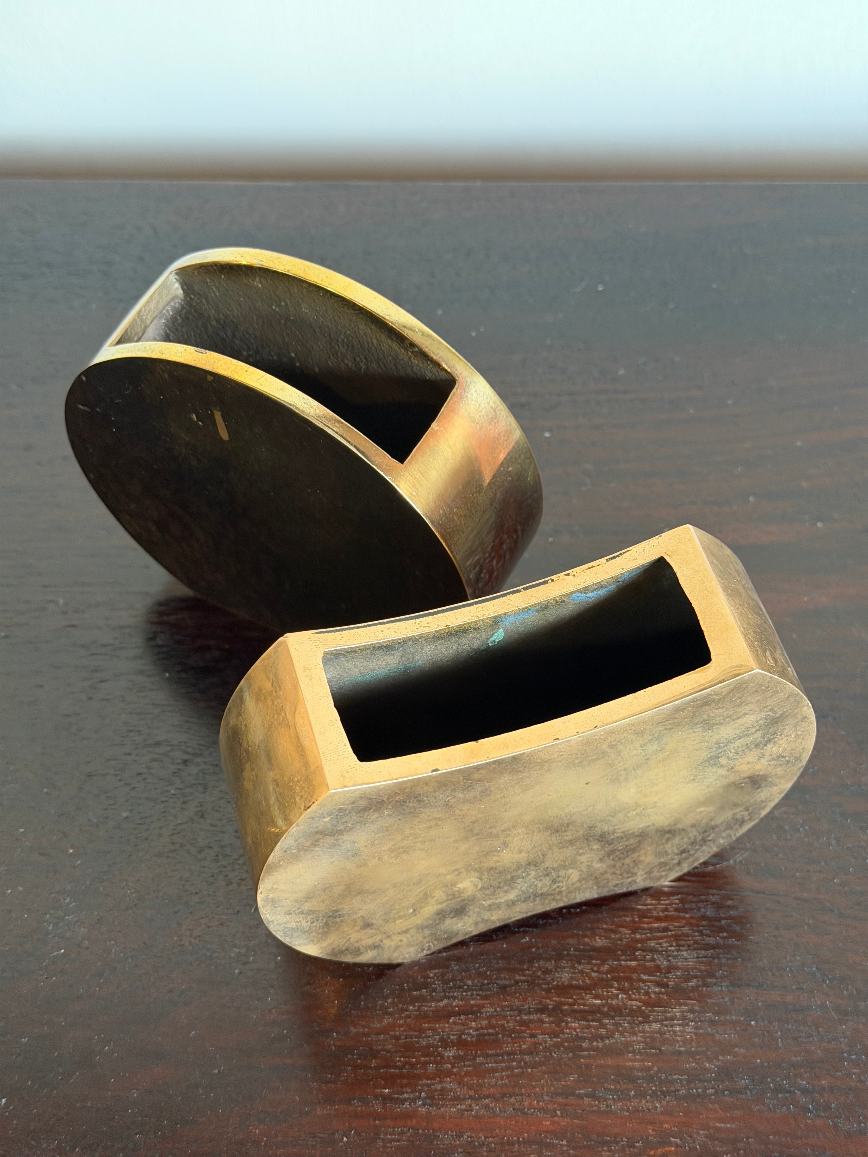 Vintage Brass Vessel, 2 Available