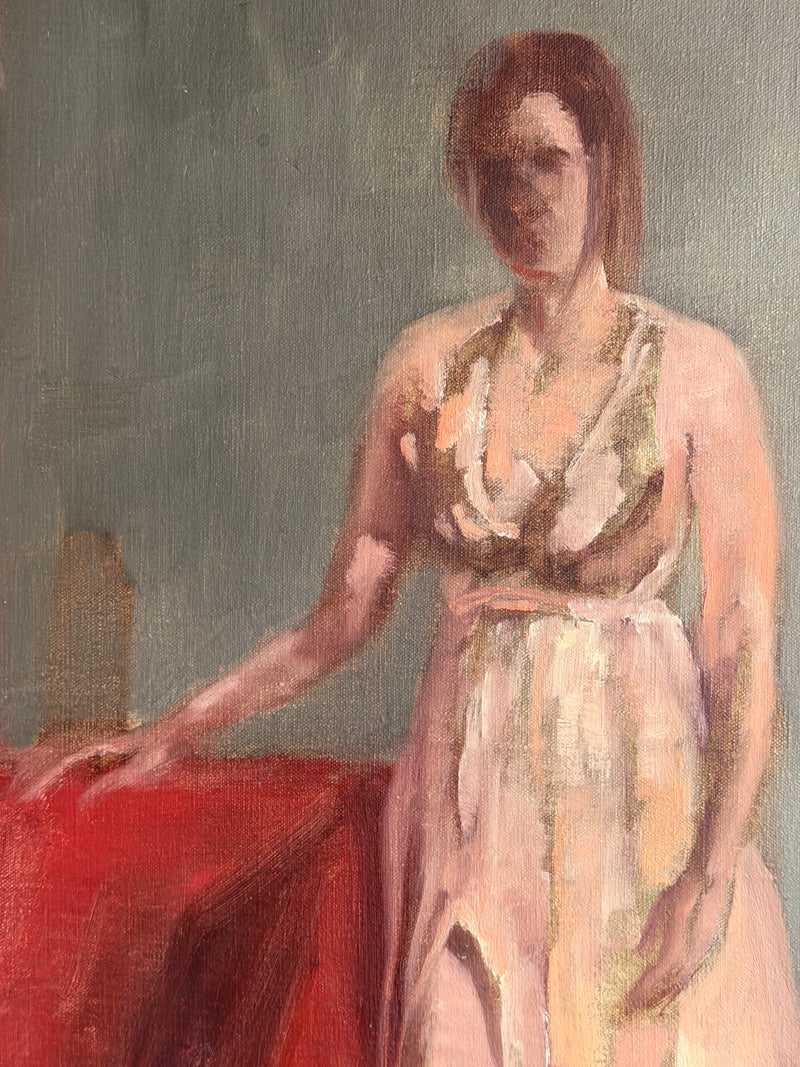 Figurative Painting of a Woman