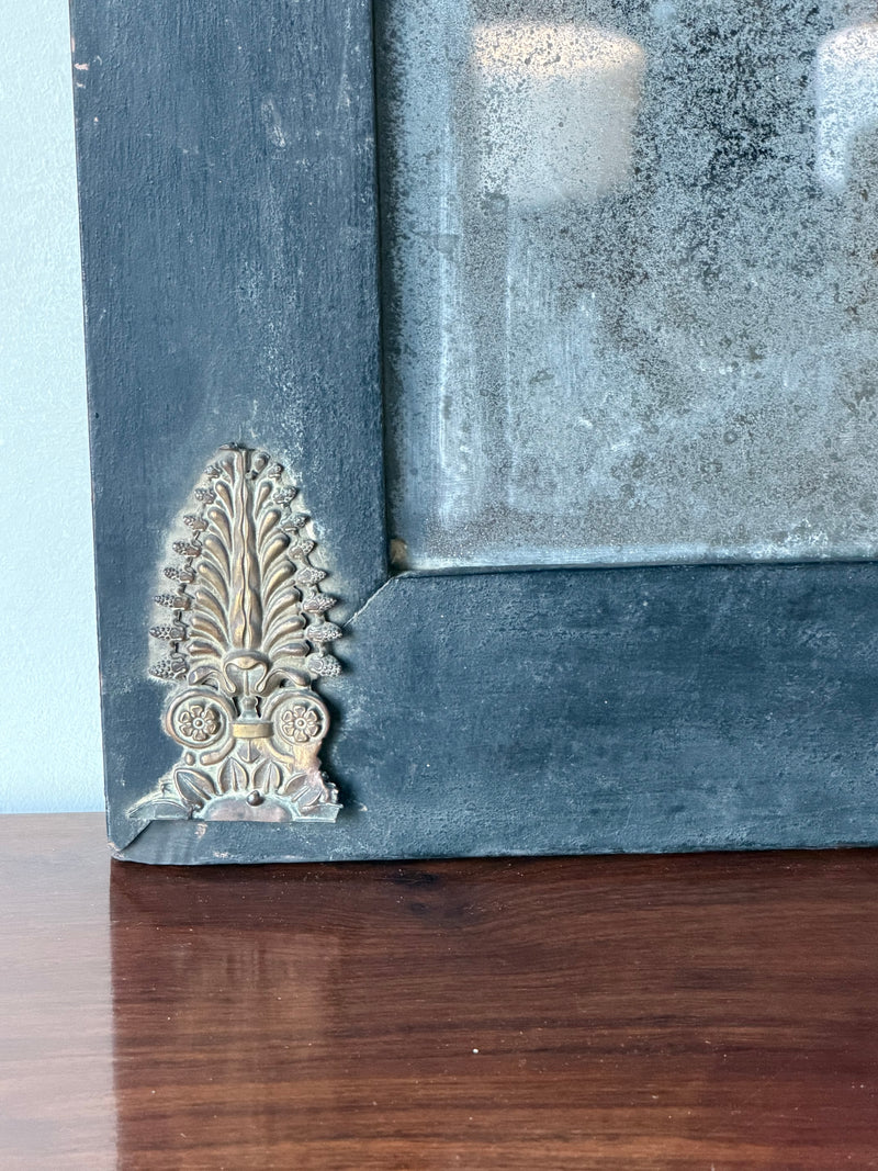 Italian Neoclassical Ebonized Mirror