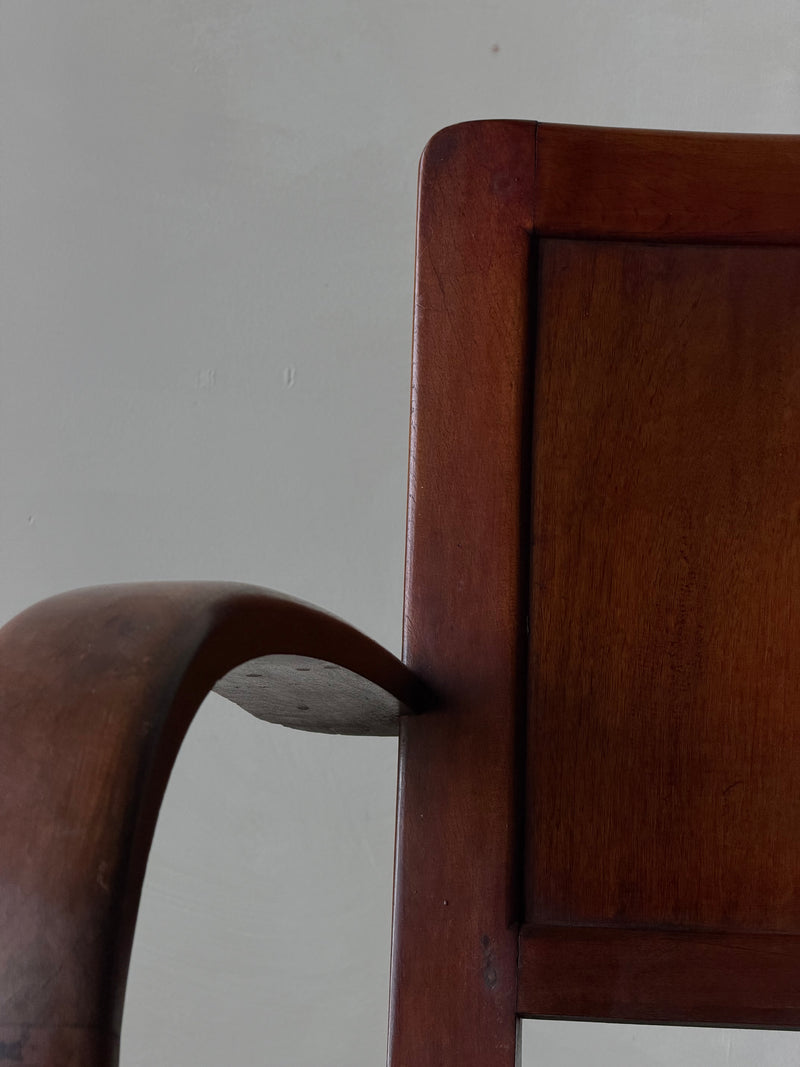 Sculpted Art Deco Armchair