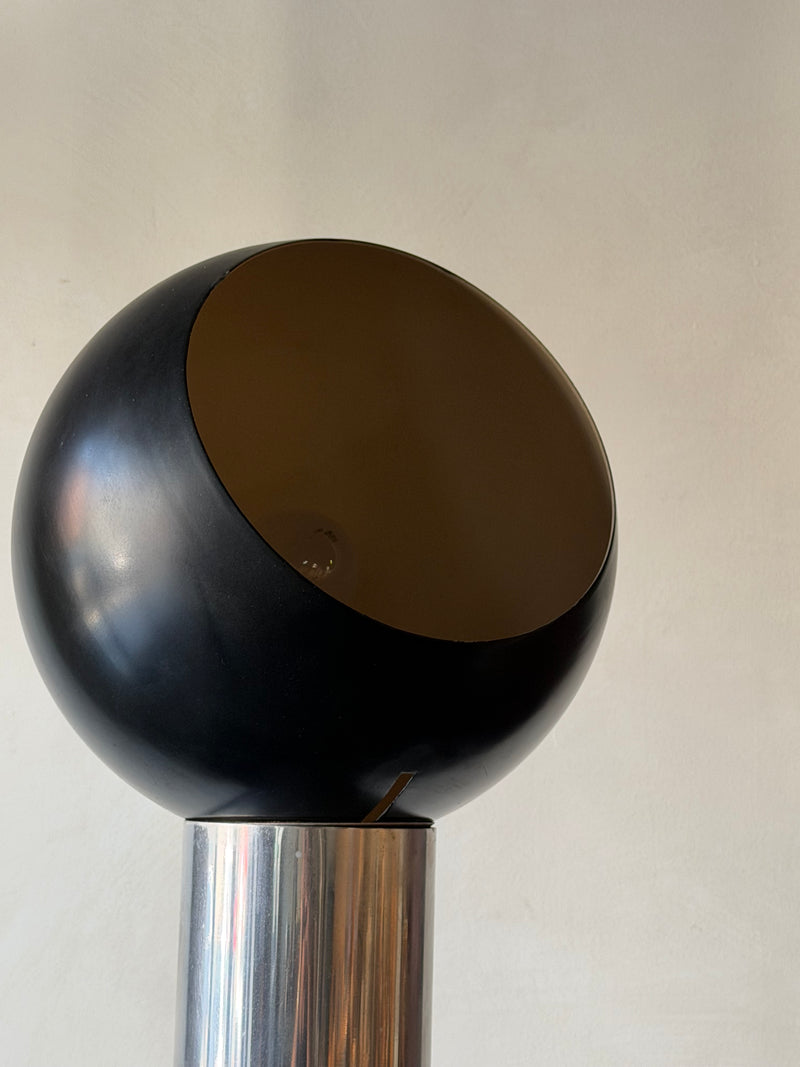 Italian Chrome Adjustable Floor Lamp, 1970s