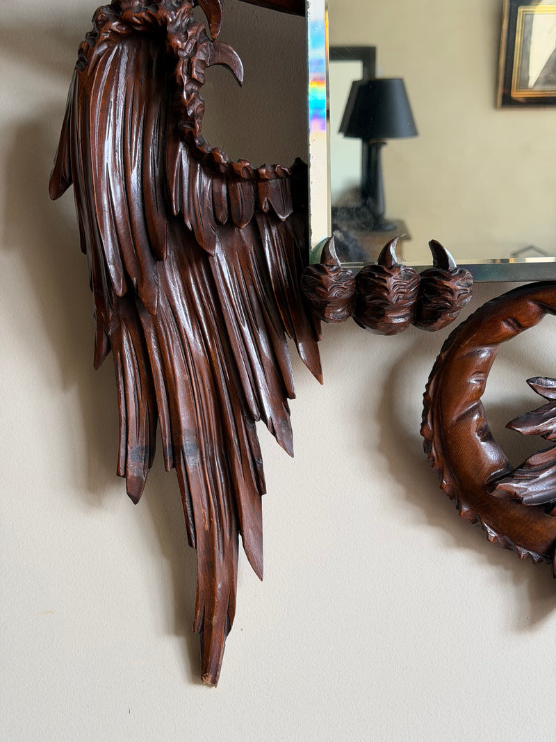 Mirror with Carved Dragon att. Gabriel Viardot