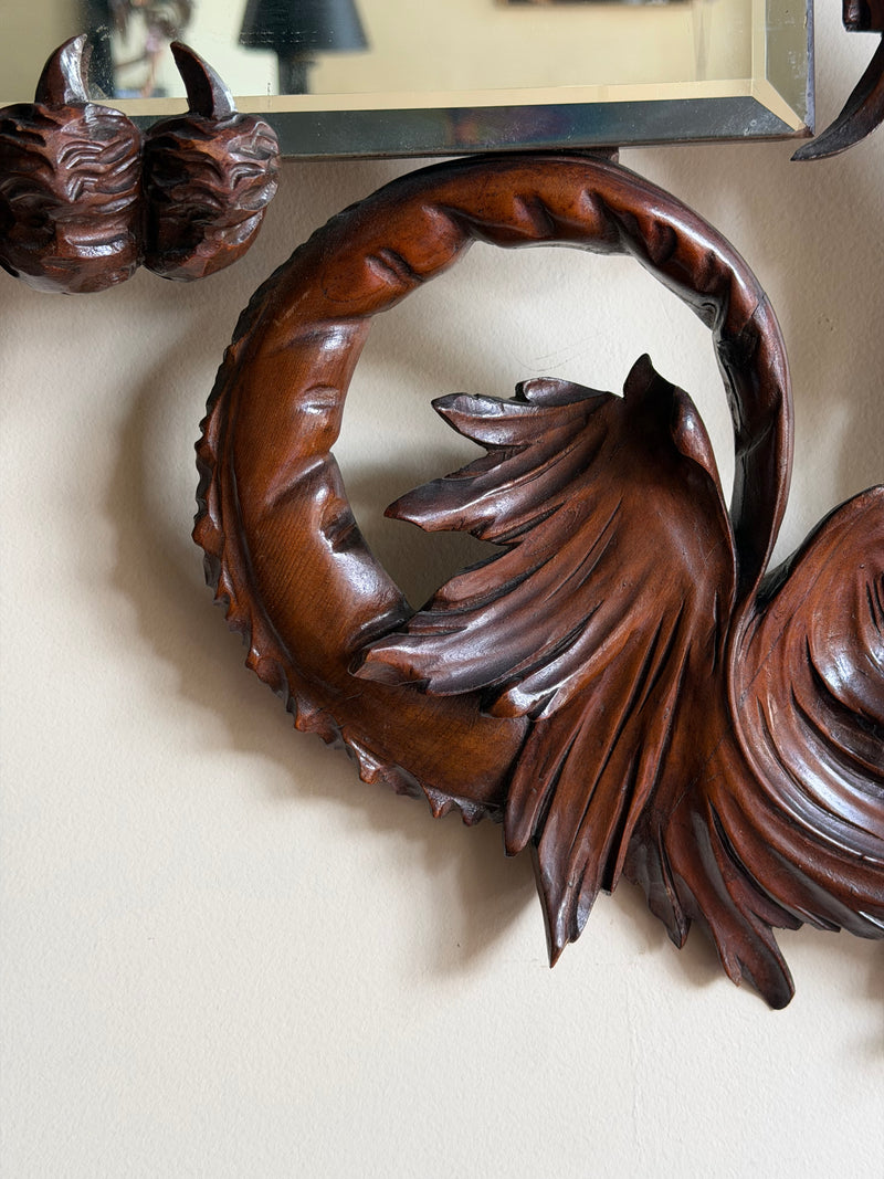 Mirror with Carved Dragon att. Gabriel Viardot