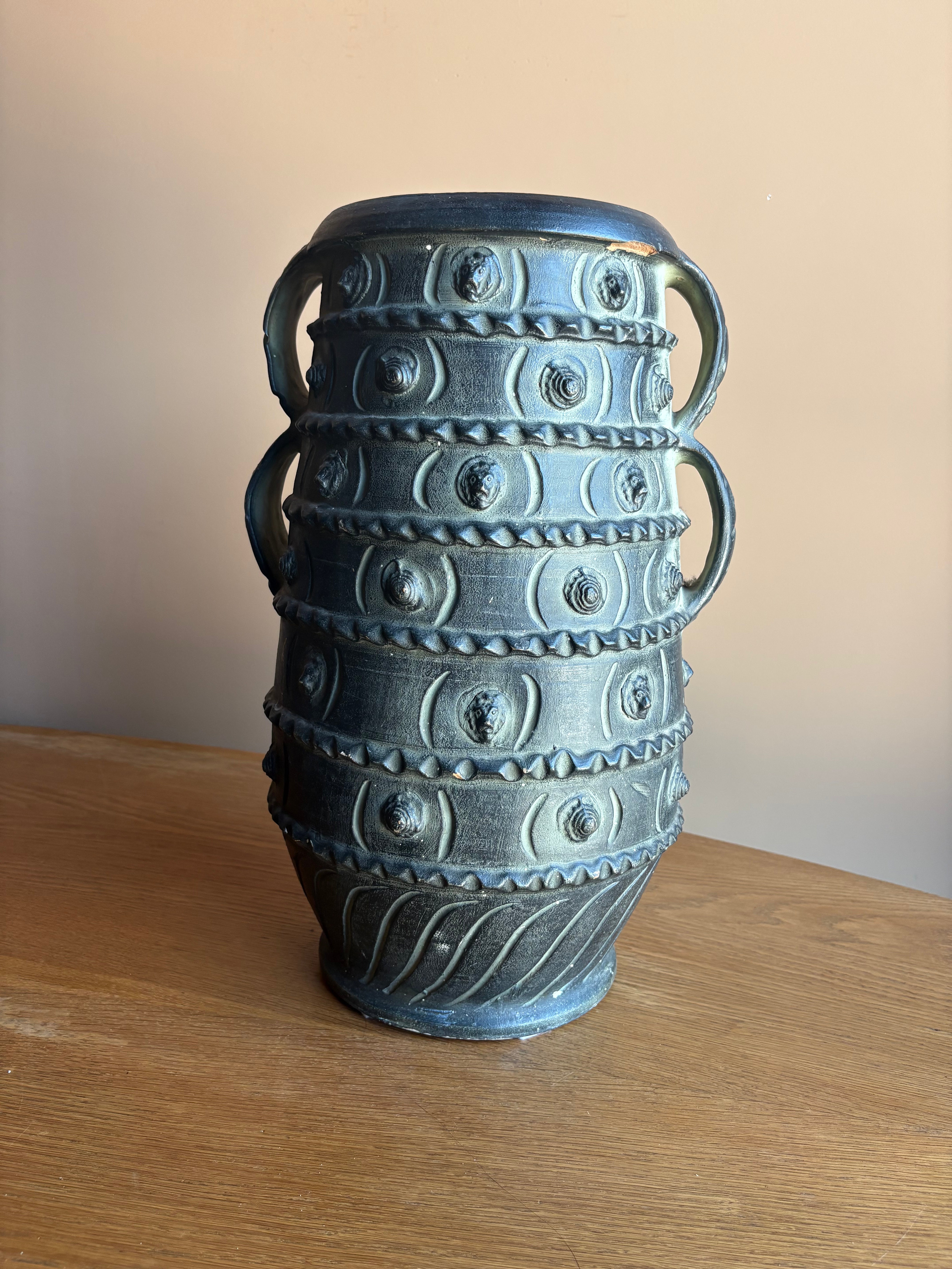Vintage Brutalist Vase