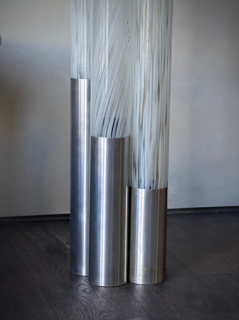 Carlo Nason “Gli Organi” Murano Glass Floor Lamp for Mazzega, circa 1970