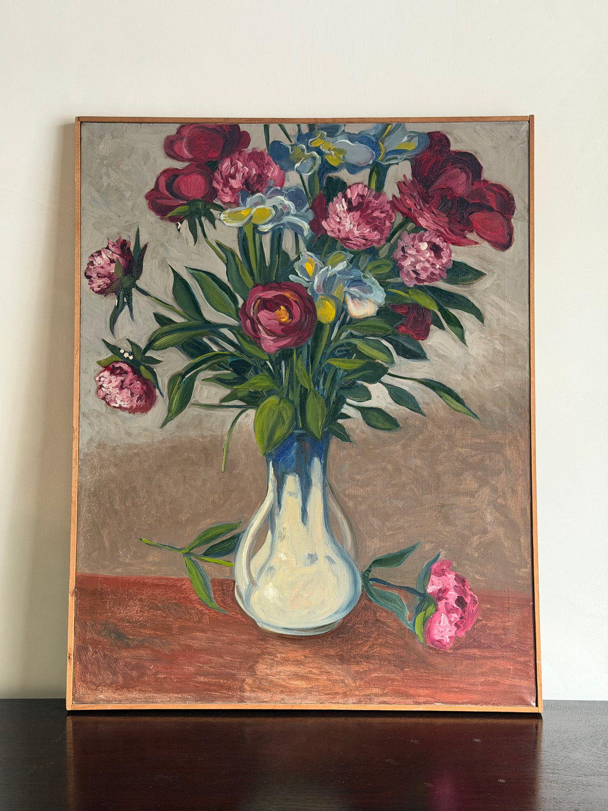 Vintage Floral Still Life Painting