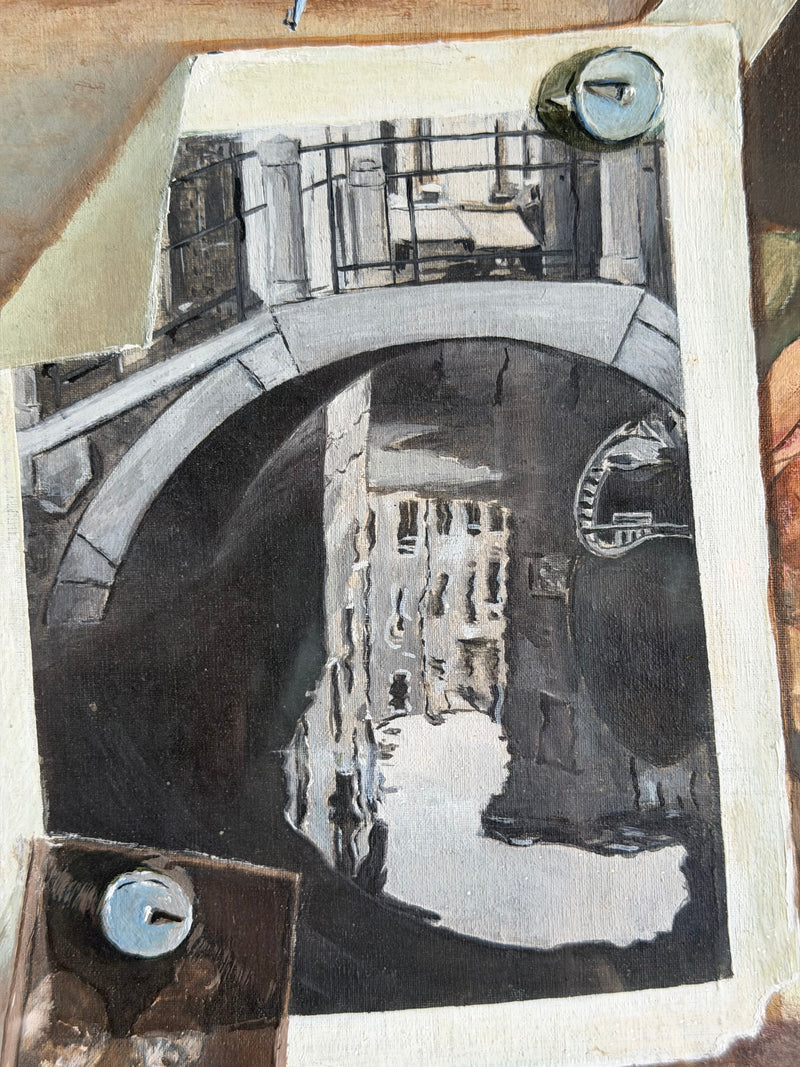 Italian Trompe L’Oeil Still Life Painting