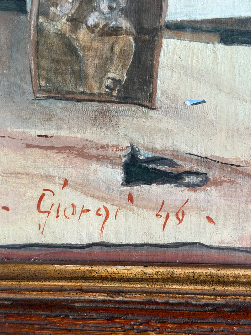 Italian Trompe L’Oeil Still Life Painting