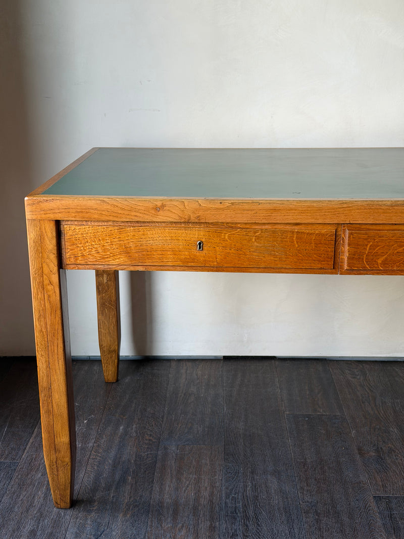 Italian Oak Writing Desk, 1920s
