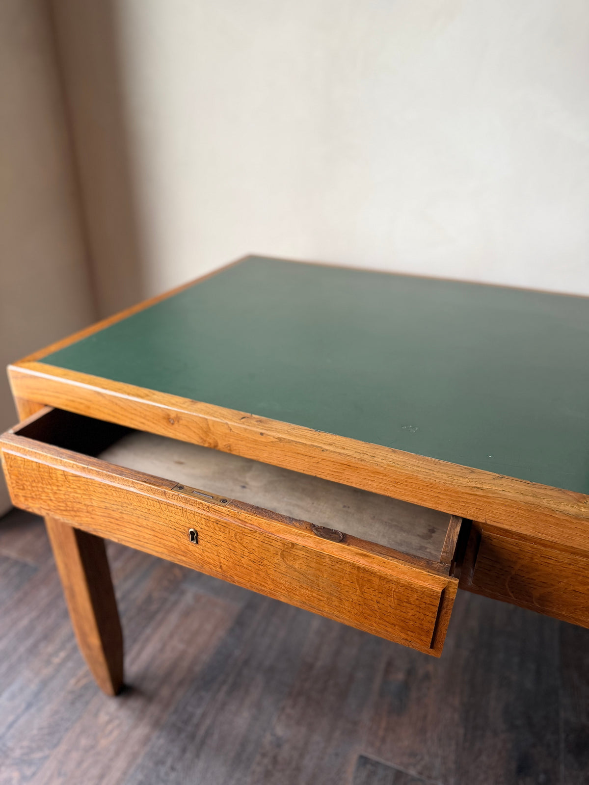Italian Oak Writing Desk, 1920s