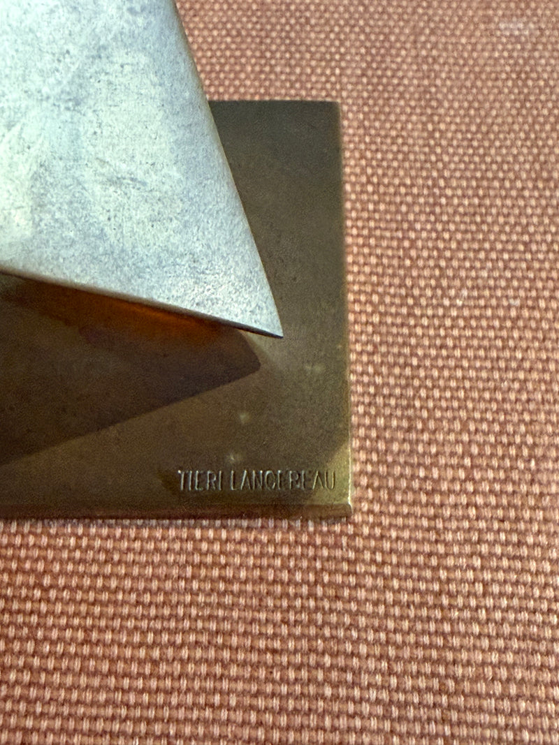 Modern Bronze Sculpture by French artist Tieri Lancereau-Monthubert