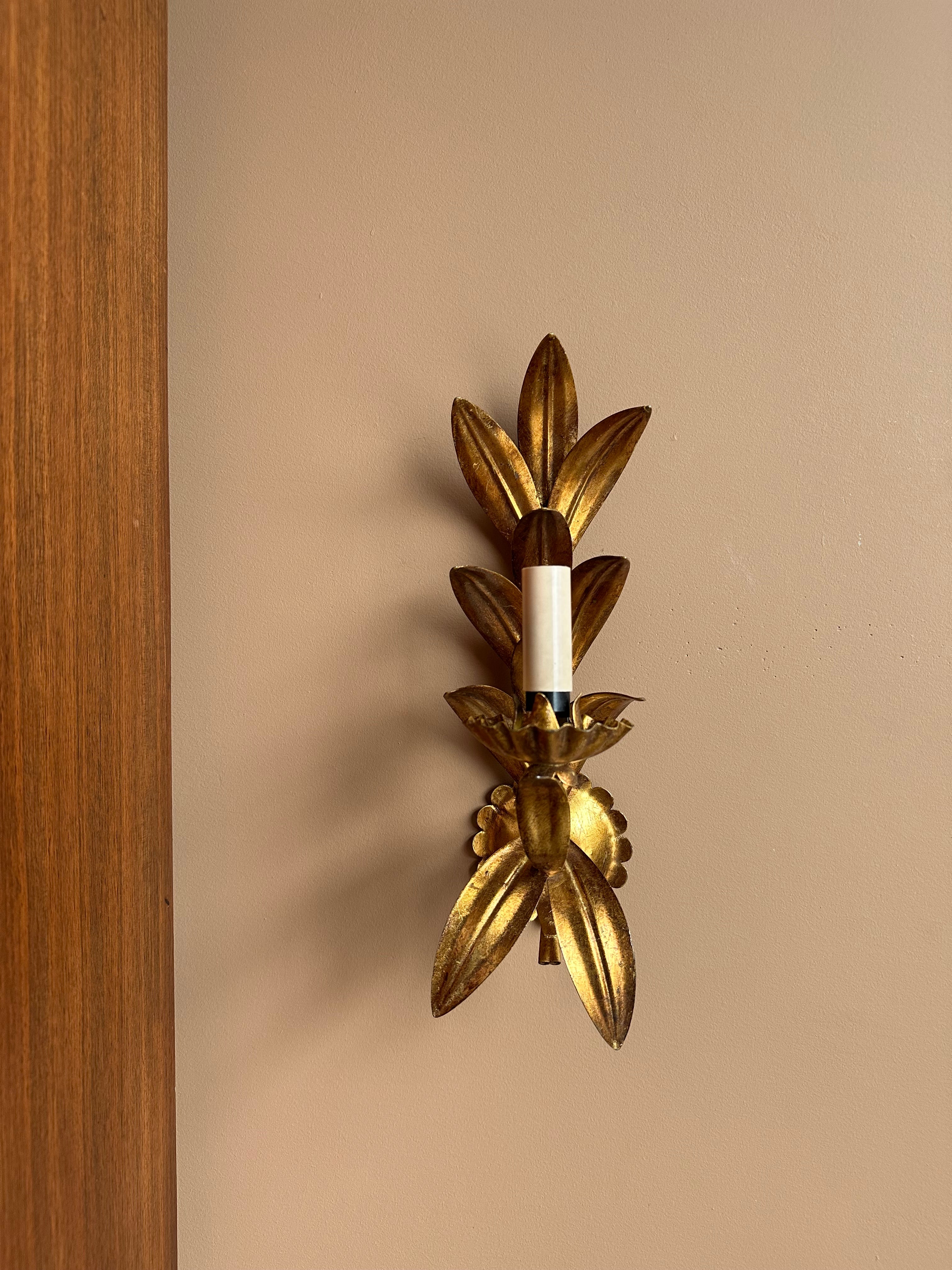 Hans Kögl 1960s Italian Sconce, Pair